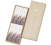 Nippon Kodo Shibayama paulownia caja 6 cajas 1 juego negro