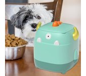 Contenedor de almacenamiento de comida para perros, caja grande, cubo