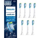 Cepillo de repuesto Philips Sonicare Premium Clean blanco genuino (7 piezas) HX9047/67 blanco