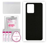 apgo Protective Skin Sticker for the back compatible with Realme 9 Pro Plus, Wrap Film, Foil, Vinyl - Pattern Matrix