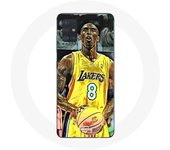 Coque pour Samsung Galaxy A71 Kobe Bryant Dunk lakers 8 NBA Noir