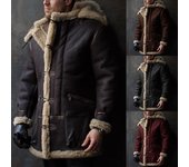 Chaqueta de hombre Chaqueta gruesa de otoño e invierno Abrigo cálido Abrigo de algodón S