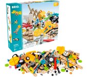 BRIO Builder Creative Set II 271 Edades 3 y más Juego de herramientas Juguete educativo 34606 [Total piezas] (Juguete de carpintero)
