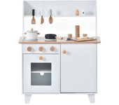 Casa de juegos BTM, cocina, casa de juegos de madera, juego de utensilios de cocina, minicocina, juguete educativo, ingredientes de condimentos de imitación, juguetes para blanco