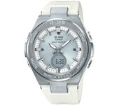 Casio Reloj de pulsera solar Baby-G MSG-W200-7AJF para mujer [Reloj de pulsera solar G-MS con ondas de radio pequeñas] redondo blanco