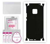 apgo Protective Skin Sticker for the back+sides compatible with Huawei Mate 20 Pro, Full Wrap Film, Foil, Vinyl - Pattern Matrix