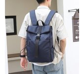 Mochila para hombre, mochila de viaje para ordenador portátil, mochila escolar para estudiantes blanco