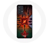 Coque pour Samsung Galaxy A32 5G Stranger Things Saison 4 Affiche Equipages de la Nouvelle Théorie