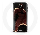 Coque pour Samsung Galaxy S4 Squid Game Soldat Rouge avec Masque Triangle