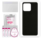 apgo Protective Skin Sticker for the back compatible with Xiaomi Redmi 12C, Wrap Film, Foil, Vinyl - Pattern Matrix