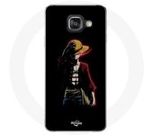 Coque Maniacase pour Samsung Galaxy A3 2017 one piece manga anime luffy fond noir
