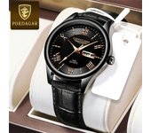 POEDAGAR Nuevo reloj de lujo para hombre de marca superior con caja 605 Relojes de cuarzo para hombre
