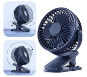 Mini ventilador de mano con clip USB, cómodo y ultrasilencioso, ventilador eléctrico portátil de alta calidad para estudiantes, lindo y pequeño ventilador de refrigeración blanco