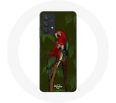 Coque Samsung Galaxy A32 4G Ara macao perroquet rouge