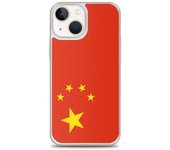 Funda iPhone - Drapeau Chine - iPhone 13 mini - Souple - Multicolore - Plástico transparente