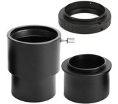 Telescopio astronómico de 2 pulgadas, tubo de conexión ocular de 40 mm, adaptador de 2 pulgadas a T para cámara de vídeo M42x0,75