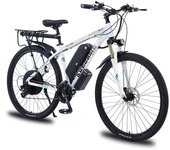 Bicicleta eléctrica AKEZ de aleación de aluminio de 21 velocidades para adultos, bicicleta de montaña de 29 pulgadas, batería de litio de 48 V 13 Ah, bicicleta eléctrica de 1000 W.