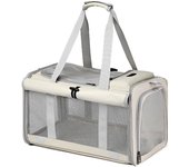 Bolsa de transporte para mascotas, transpirable, plegable, para coche, portátil, para gatos