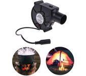 Ventilador eléctrico para barbacoa, soplador de aire eléctrico portátil, encendedor de carbón para fuego, herramientas de cocina, encendedor de carbón para fuego, herramienta de cocina