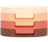 Kaja, Beauty Bento, Bouncy Matte & Shimmer Eyeshadow Trio, Spiked Ginger 10 packs, 3.6g (0.12oz)