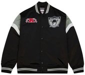Veste - mitchell & ness - okland raiders - noir - taille l - confort optimal