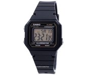Reloj Casio Classic Illuminator con alarma y cronógrafo W-217H-9AV W217H-9AV para hombre negro