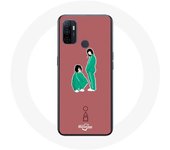 Coque Oppo A53 Squid Game Ji Yeong Numéro 240 Et Kang Sae Byeok Numéro 067