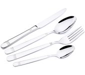 Juego de cubiertos de oro tallado vintage de 4 piezas Vajilla occidental de acero inoxidable Cubiertos de alta calidad Cuchara Cuchillo Tenedor Vajilla Cubiertos de cocina plata/blanco