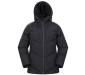 Chaqueta acolchada de plumón extremo Oslo para mujer de Mountain Warehouse 8 UK negro