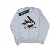 Marvel Boys Avengers Iron Man Armoured Avenger Sweatshirt 12-13 blanco
