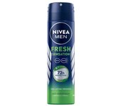 Nivea Men's Advanced Freshness Spray antitranspirante, 150 ml - Fórmula de protección Elite
