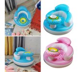 Regalos multifuncionales, baño, sofá para niños, silla para bebé, asiento, silla inflable, juguetes inflables color rosa