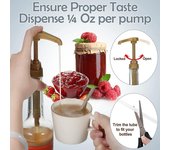 Dispensador de almacenamiento por goteo de abeja, jarabe de café transparente de 750Ml, botella con bomba, botella para exprimir leche, recipiente para tarro de miel 2