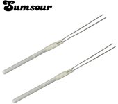 Calentador eléctrico ajustable de temperatura constante, calentador de núcleo de pistola para soldar, elemento calefactor de 60w, 2 uds.