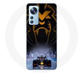 Coque pour Xiaomi Mi 12 / 12X Formule 1 Sebastian Vettel Pilote automobile F1 Noir
