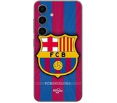Funda para teléfono - FC Barcelona - Samsung Galaxy S24 - Suave - Silicona - Negra