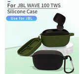 Funda para auriculares inalámbricos a prueba de golpes, carcasa suave para auriculares 2023, funda para auriculares JBL Wave 100TWS Home Mint Green