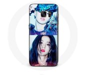 Coque pour Samsung Galaxy S6 Blackpink Groupe K-pop Filles Lisa et Jisoo Lovesick girls poster the a