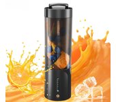 Licuadora portátil, exprimidor fresco, mini licuadora eléctrica portátil para batidos y batidos, máquina exprimidora multifunción para cocina 7.4