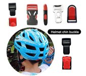 Clip ajustable para casco de motocicleta, hebillas de plástico para fijación de casco, accesorios para motocicleta A
