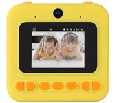 Lente dual linda de la cámara de vídeo de Digitaces de la cámara digital 1080P de los niños de la impresión inmediata pantalla de 2,4 pulgadas con amarillo