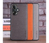 Funda para Oneplus Nord CE 3 CE3 Lite N30 5G coque funda de teléfono dura de piel de cuero textil de lujo funda para oneplus nord n30 Nord CE 3 negro