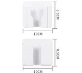 Soporte para cargador de pared, soporte para teléfono móvil, soporte para colgar, estante multifuncional, herramientas de organización y almacenamiento para el hogar