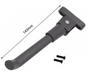 Support de pied pliable pour trottinette électrique Xiaomi M365 - Noir