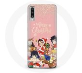 Coque pour Samsung Galaxy A70 Demon slayer merry christmas affiche Anime Manga