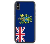Coque Télephone Drapeau îles Pitcairn - iPhone X