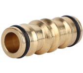 Conector de grifo de manguera de latón, adaptador de tubería de agua de jardín roscado