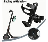 Soporte para vaso de agua para patinete eléctrico, jaula para bicicleta, soporte para hervidor, accesorios para patinete profesional P6j5 negro