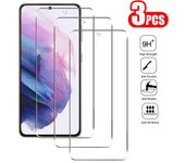 3 piezas HD película de vidrio templado transparente Protector de pantalla película de vidrio para Samsung Galaxy S22 S23 + 5G S23 Plus S21 FE S20 FE A04S A04E A14 A24 A34 A54 5G 4G Samsung M54 puro