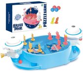 Catapulta de mármol para niños, juego de mesa de combate para padres e hijos para dos jugadores